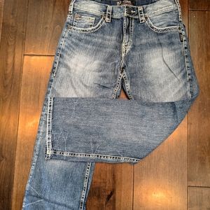 Men's Silver Jeans Co. 34x32 Gordie loose fit jean